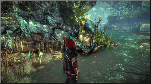 You can now return to the troll (M8, 6) and tell him about the murderers death - Troll Trouble - Side missions - The Witcher 2 Assassins of Kings Guide