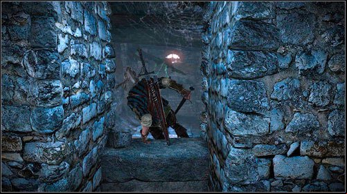 Going right is impossible because of the fire, so go to the end of the corridor - In the Claws of Madness (steps 1-7) - Side missions - The Witcher 2 Assassins of Kings Guide