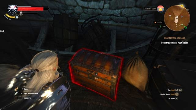 Take the letter that activates the quest. - The Witcher 3 Wild Hunt: Treasure hunt in Kaer Muire - list, walkthrough - Kaer Muire - The Witcher 3 Wild Hunt Guide