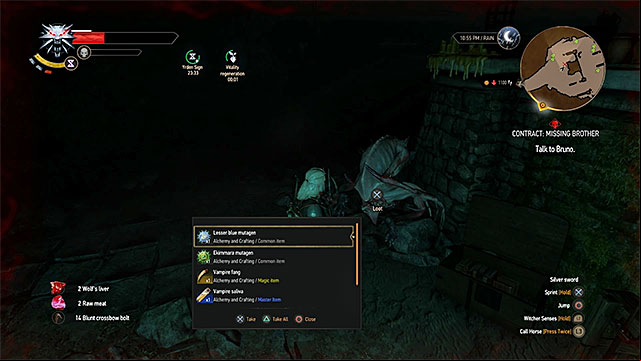 The easiest way to gather alchemy ingredients is world exploring and fighting monsters - The Witcher 3 Wild Hunt: Alchemy - recipes, materials, best items - Equipment management - The Witcher 3 Wild Hunt Guide