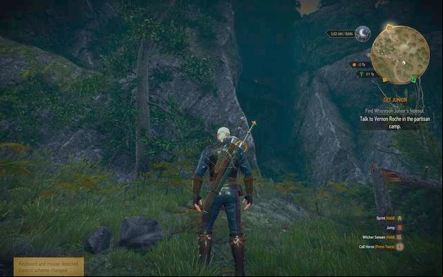 Entrance to Roche hideout - The Witcher 3 Wild Hunt: Get Junior - walkthrough - Free City of Novigrad - The Witcher 3 Wild Hunt Guide