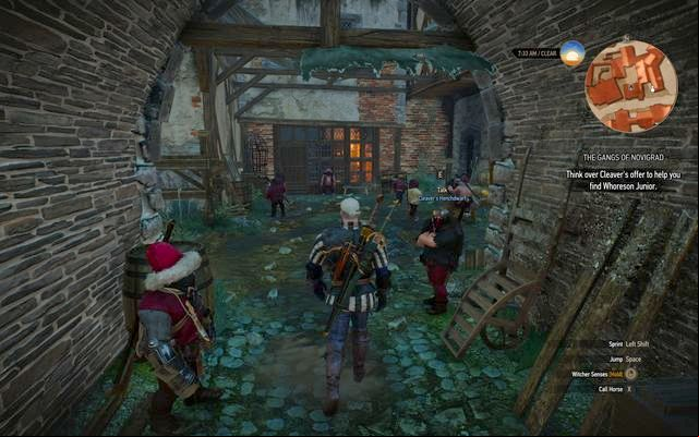 Entrance to Cleavers hideout. - The Witcher 3 Wild Hunt: Side quests, Free City of Novigrad - walkthrough - Free City of Novigrad - The Witcher 3 Wild Hunt Guide
