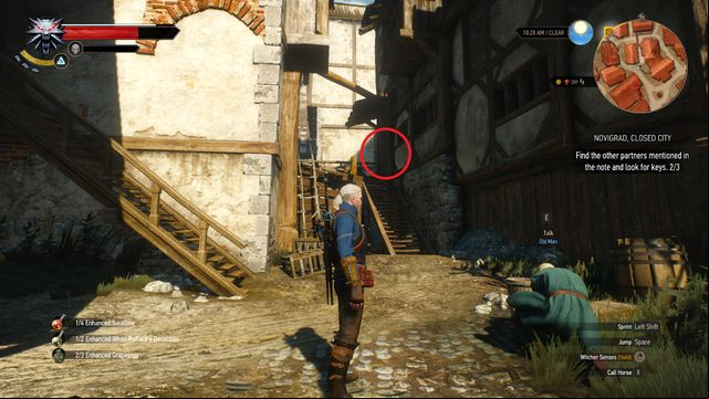 The last one can be found in the south-eastern part of the map, in a house to which you walk through the stairs - The Witcher 3 Wild Hunt: Side quests, Free City of Novigrad - walkthrough - Free City of Novigrad - The Witcher 3 Wild Hunt Guide