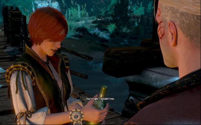 Dont let the girl overdo the alcohol, it could end badly - Romance with Shani - New Content in The Witcher 3: Hearts of Stone Expansion - The Witcher 3 Wild Hunt Guide
