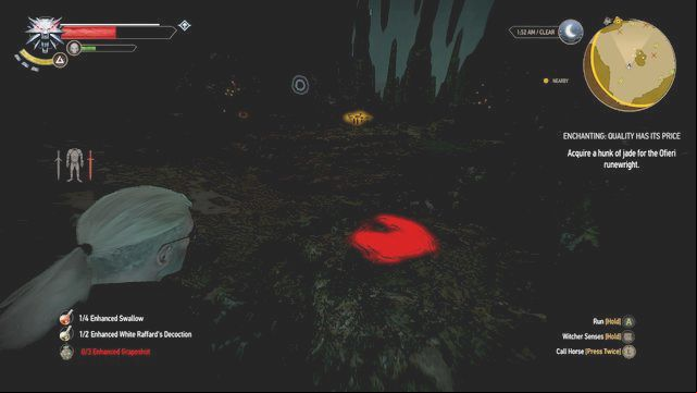 Jade deposit - Enchanting: Quality Has its Price - Side quests - The Witcher 3 Wild Hunt Guide