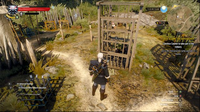 Quinto closed in a cage - Open Sesame! - The Safecracker - Main quests - The Witcher 3 Wild Hunt Guide
