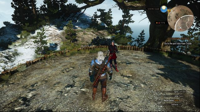You will find Jutta in the center of the arena at mountains top. - The Witcher 3 Wild Hunt: Side quests in Faroe Isle - list, walkthrough - Faroe Isle - The Witcher 3 Wild Hunt Guide