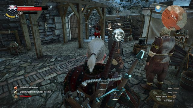 Armorer in Skellige, Kaer Trolde - The Witcher 3 Wild Hunt: Other sets (DLC) - Skellige, Nilfgaardian, Elite - Witcher gear pieces - best weapons and armors - The Witcher 3 Wild Hunt Guide