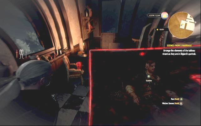 On the portrait you will see how the still life should be positioned - Scenes From a Marriage - Main quests - The Witcher 3 Wild Hunt Guide