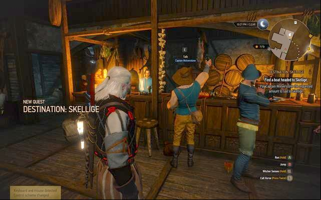 The quest will start automatically after finishing the main quest Royal Audience in which you will meet with all the most important characters in the Royal Palace in Vizima - The Witcher 3 Wild Hunt: Destination Skellige - walkthrough - Free City of Novigrad - The Witcher 3 Wild Hunt Guide
