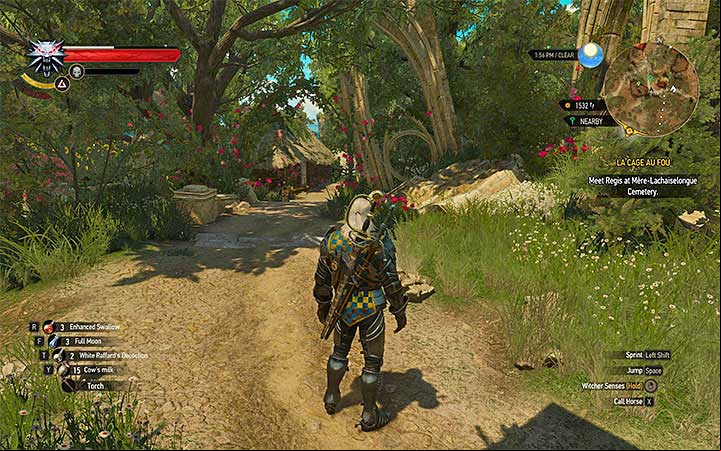 Hermits hut - Equine Phantoms - Side quests - The Witcher 3: Blood and Wine Game Guide