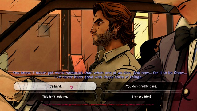 Bigby with Crane - Grief - Episode 2: Smoke and Mirrors - The Wolf Among Us - Game Guide and Walkthrough