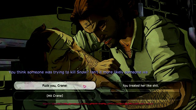 The tough guy in action - Wrath - Episode 2: Smoke and Mirrors - The Wolf Among Us - Game Guide and Walkthrough