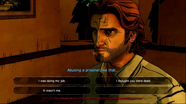 Conversation with the actual Snow - Blood - Episode 2: Smoke and Mirrors - The Wolf Among Us - Game Guide and Walkthrough