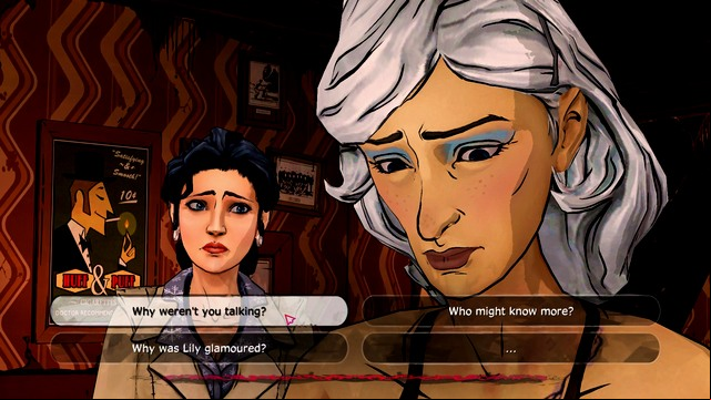 Holly - Blood - Episode 2: Smoke and Mirrors - The Wolf Among Us - Game Guide and Walkthrough