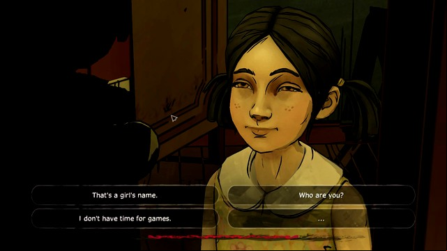 nice girl - Happy Thoughts - Episode 3: A Crooked Mile - The Wolf Among Us - Game Guide and Walkthrough