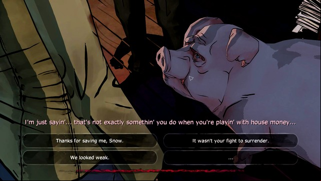Important decision no. 1 - Important choices - Episode 4: In Sheeps Clothing - The Wolf Among Us - Game Guide and Walkthrough