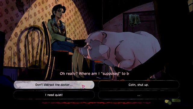 Colin sticks his oar in the conversation - House Call - Episode 4: In Sheeps Clothing - The Wolf Among Us - Game Guide and Walkthrough