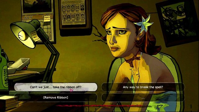 A magic ribbon - House Call - Episode 4: In Sheeps Clothing - The Wolf Among Us - Game Guide and Walkthrough