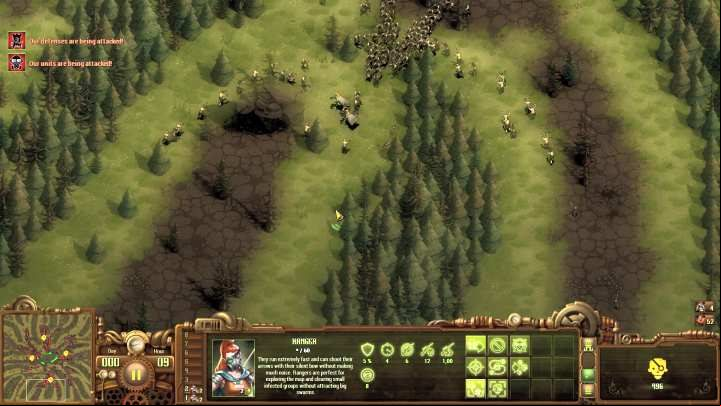 Use the Rangers to distract some of the enemies from the center of the map. - Infected Swarm #2 | They Are Billions campaign walkthrough - The New Empire campaign - They Are Billions Guide