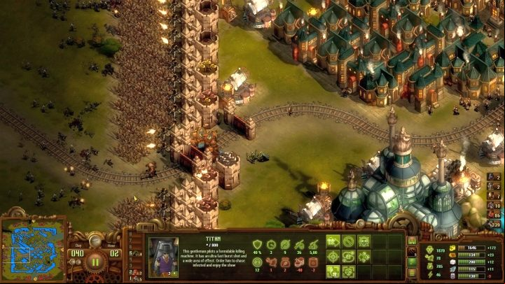 Two rows of walls, a little bit of fortifications and wasp guns should stop the attack of enemies. - The Lonely Forest | They Are Billions campaign walkthrough - The New Empire campaign - They Are Billions Guide