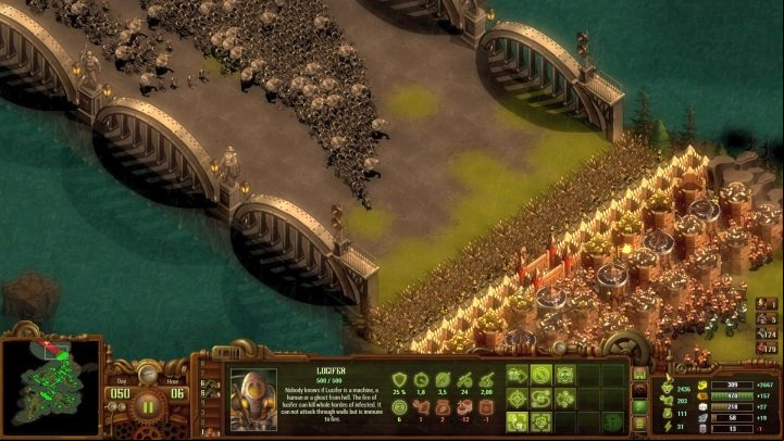 The final wave is enormous, however, the mission gives enough time to prepare a defense. - Mission 11 - Cape Storm | They Are Billions campaign walkthrough - The New Empire campaign - They Are Billions Guide