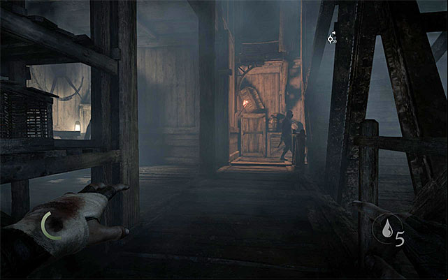 Second level is well guarded - Go through the Treadwheel Deck - description - Chapter 8: The Dawns Light - Thief - Game Guide and Walkthrough