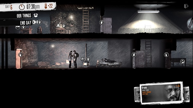 Dont worry, you merely killed everyone in the church. - Negative physical and mental states | Night trips - Night trips - This War of Mine Game Guide