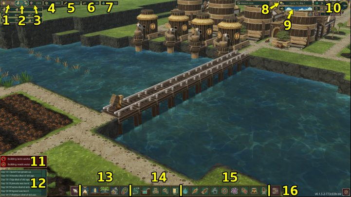 1 - Timberborn: Interface - Basics - Timberborn Guide
