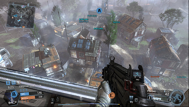 The central tower gives an excellent outlook on the entire map. - Colony - Maps - Titanfall - Game Guide and Walkthrough
