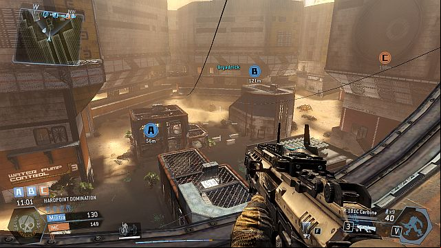 The other end of the map, also with an open space - Rise - Maps - Titanfall - Game Guide and Walkthrough