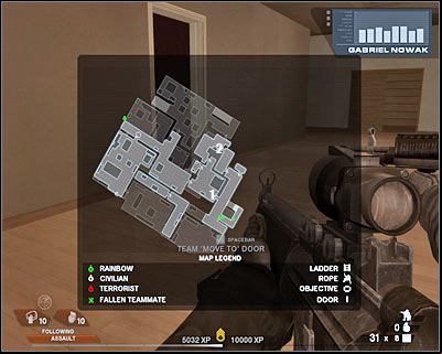1 - Scene 2 - Hacienda - part 2 - Act 7 - Estate - Tom Clancys Rainbow Six: Vegas 2 - Game Guide and Walkthrough
