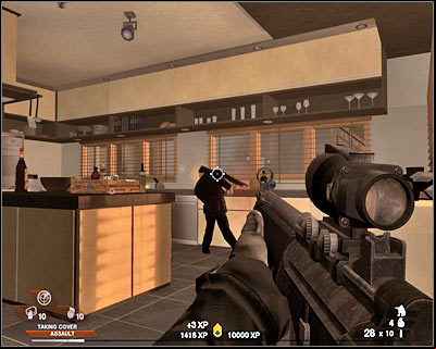 1 - Scene 2 - Hacienda - part 1 - Act 7 - Estate - Tom Clancys Rainbow Six: Vegas 2 - Game Guide and Walkthrough