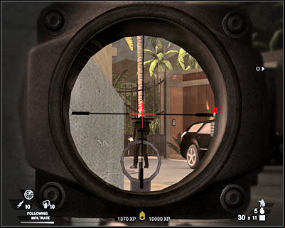 Head on to your right - Scene 2 - Hacienda - part 1 - Act 7 - Estate - Tom Clancys Rainbow Six: Vegas 2 - Game Guide and Walkthrough