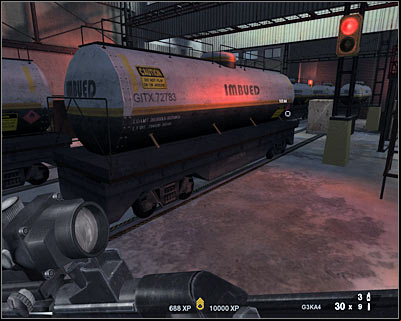 Proceed towards a new building - Scene 2 - Furnaces - part 1 - Act 6 - Nevada Desert - Tom Clancys Rainbow Six: Vegas 2 - Game Guide and Walkthrough