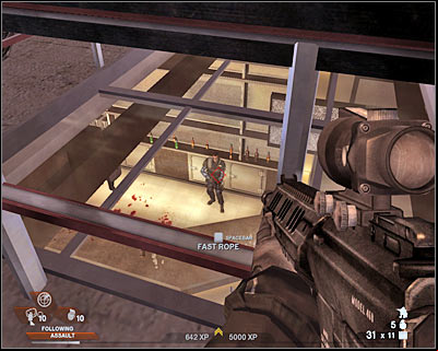 1 - Scene 4 - Monorail - part 1 - Act 4 - Convention Center - Tom Clancys Rainbow Six: Vegas 2 - Game Guide and Walkthrough