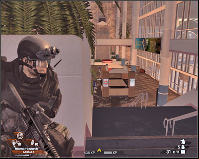 1 - Scene 3 - North Hall - part 1 - Act 4 - Convention Center - Tom Clancys Rainbow Six: Vegas 2 - Game Guide and Walkthrough