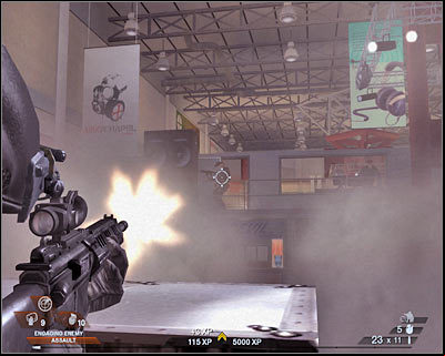 1 - Scene 2 - Exhibition Hall - part 4 - Act 4 - Convention Center - Tom Clancys Rainbow Six: Vegas 2 - Game Guide and Walkthrough