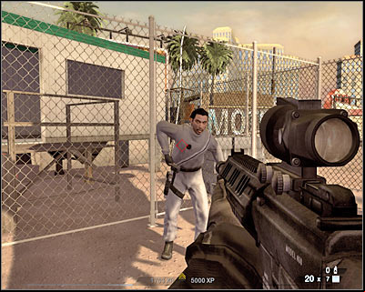 1 - Scene 4 - Chase - part 3 - Act 3 - Recreation Center - Tom Clancys Rainbow Six: Vegas 2 - Game Guide and Walkthrough