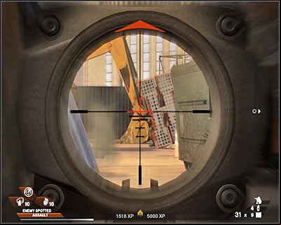 Now you must start moving forward, however you shouldn't be in a lot of hurry - Scene 4 - Chase - part 3 - Act 3 - Recreation Center - Tom Clancys Rainbow Six: Vegas 2 - Game Guide and Walkthrough