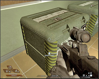 Keep going towards your current destination - Scene 2 - Arena - part 1 - Act 3 - Recreation Center - Tom Clancys Rainbow Six: Vegas 2 - Game Guide and Walkthrough