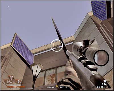 Now you must start moving towards an exit which is located in front of you - Scene 3 - Library - part 1 - Act 3 - Recreation Center - Tom Clancys Rainbow Six: Vegas 2 - Game Guide and Walkthrough