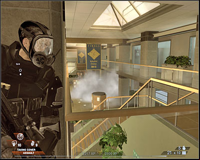 1 - Scene 1 - Gymnasium - part 2 - Act 3 - Recreation Center - Tom Clancys Rainbow Six: Vegas 2 - Game Guide and Walkthrough