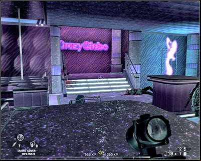 You may proceed towards a new corridor - Scene 2 - Nightclub - part 4 - Act 2 - Old Vegas - Tom Clancys Rainbow Six: Vegas 2 - Game Guide and Walkthrough