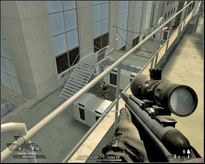 1 - Scene 1 - Rooftops - part 2 - Act 2 - Old Vegas - Tom Clancys Rainbow Six: Vegas 2 - Game Guide and Walkthrough