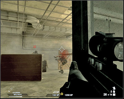 You may head outside - Scene 1 - Rooftops - part 2 - Act 2 - Old Vegas - Tom Clancys Rainbow Six: Vegas 2 - Game Guide and Walkthrough