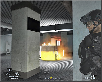 There's only one ageway leading to the next area of the map, so you can't get lost - Scene 2 - Ambush - part 3 - Act 1 - Pyrénées - Tom Clancys Rainbow Six: Vegas 2 - Game Guide and Walkthrough