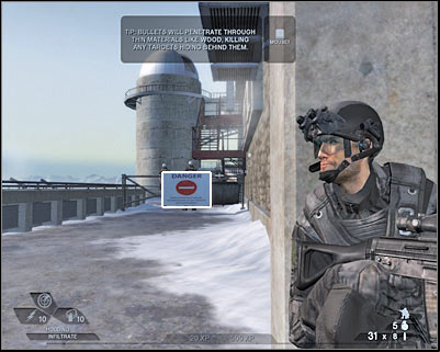 Allow your team to you and start moving forward - Scene 1 - Negotiations - part 2 - Act 1 - Pyrénées - Tom Clancys Rainbow Six: Vegas 2 - Game Guide and Walkthrough