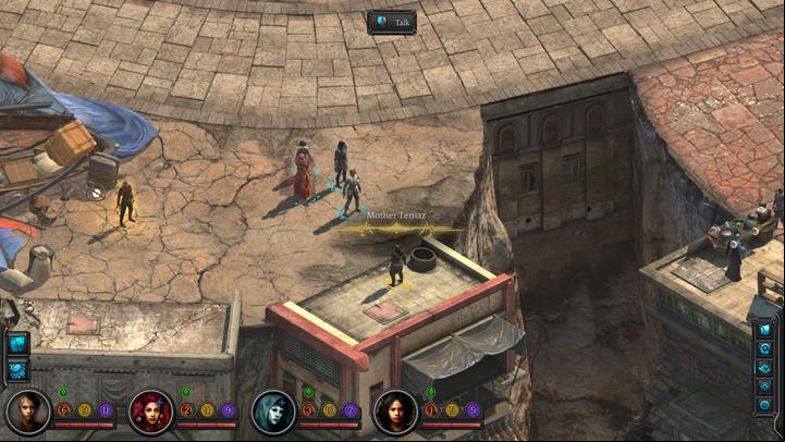 Speak with Mother Temaz about the problem with one of her sons. - Wayward Son - side quest walkthrough | Cliffs Edge - Sagus Cliffs: Cliffs Edge - Torment: Tides of Numenera Game Guide