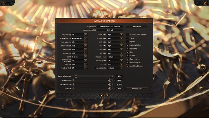 1 - Graphics settings - Appendix - Total War Troy Guide